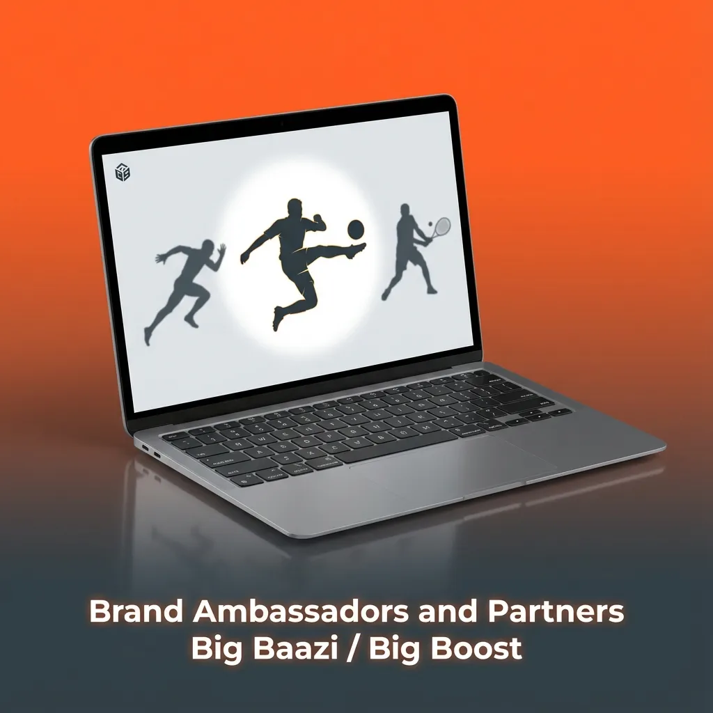 Collage of celebrity brand ambassadors and partners promoting Big Baazi / Big Boost