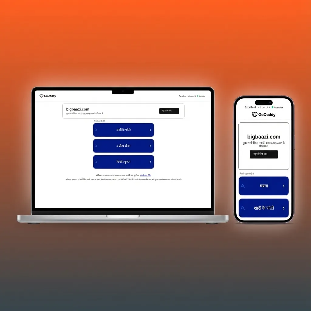 Big Baazi / Big Boost website interface showing navigation links for sports, live betting, casino, esports, promotions, and support